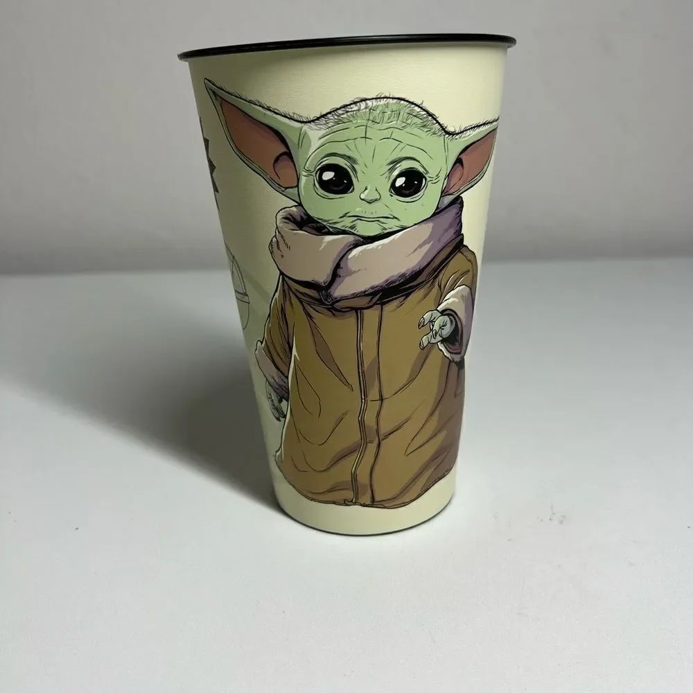 Star Wars Baby Yoda Reusable Plastic Cup 16 Oz